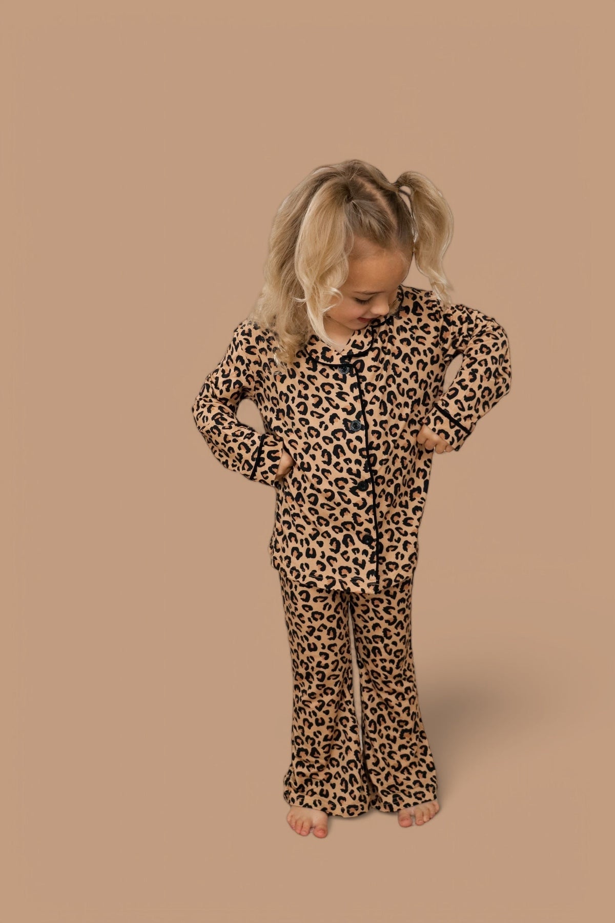 DREAM BIG LITTLE CO LEOPARD DREAM GIRL'S FLARE SETEveretts Place