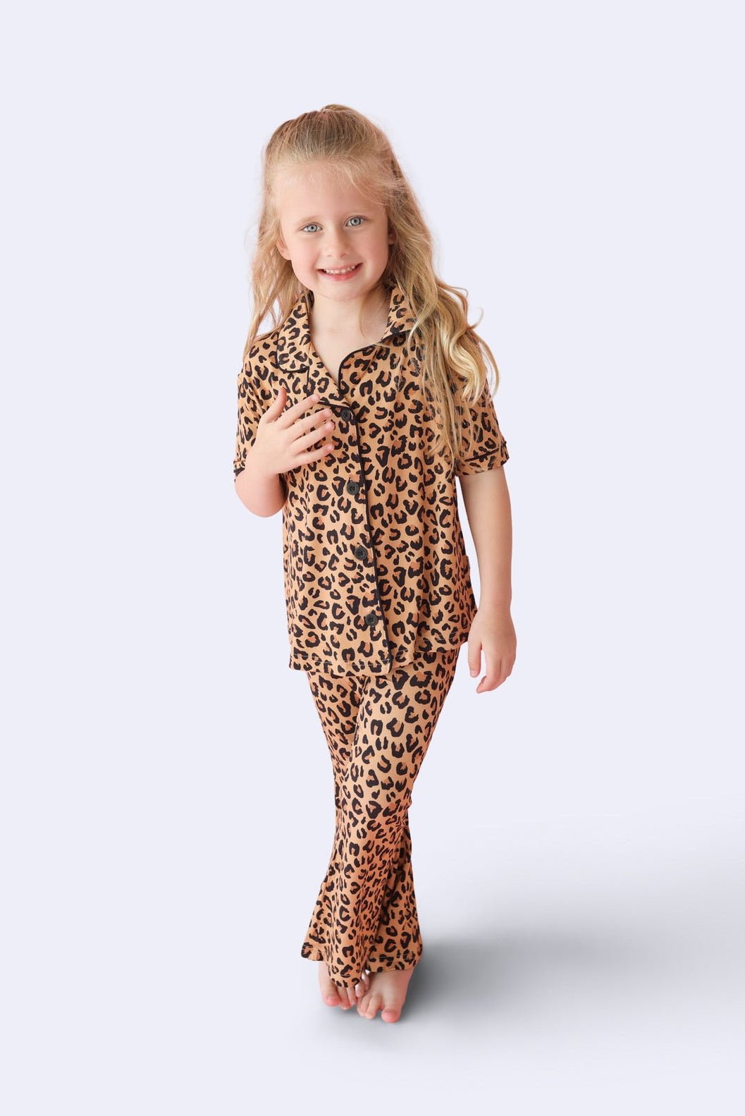DREAM BIG LITTLE CO LEOPARD DREAM GIRL'S FLARE SETEveretts Place