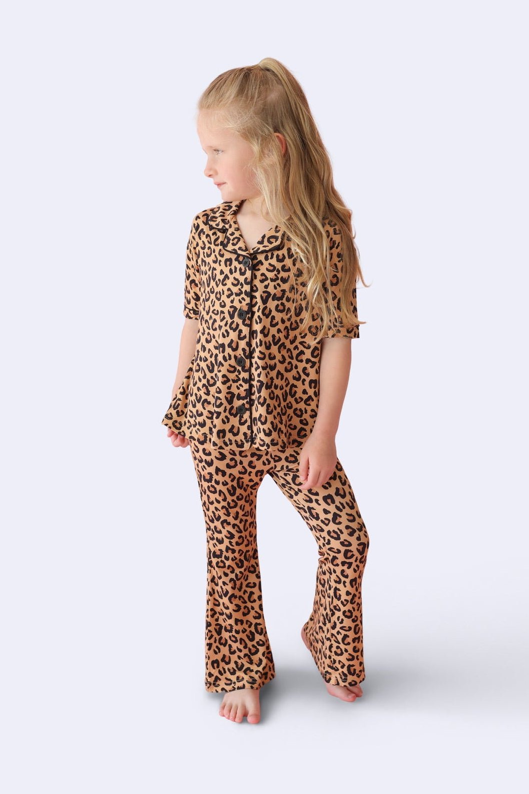 DREAM BIG LITTLE CO LEOPARD DREAM GIRL'S FLARE SETEveretts Place