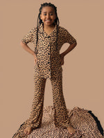 DREAM BIG LITTLE CO LEOPARD DREAM GIRL'S FLARE SETEveretts Place