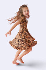 DREAM BIG LITTLE CO Leopard Dream Ruffle Dress For Baby And Toddler ClothingEveretts Place