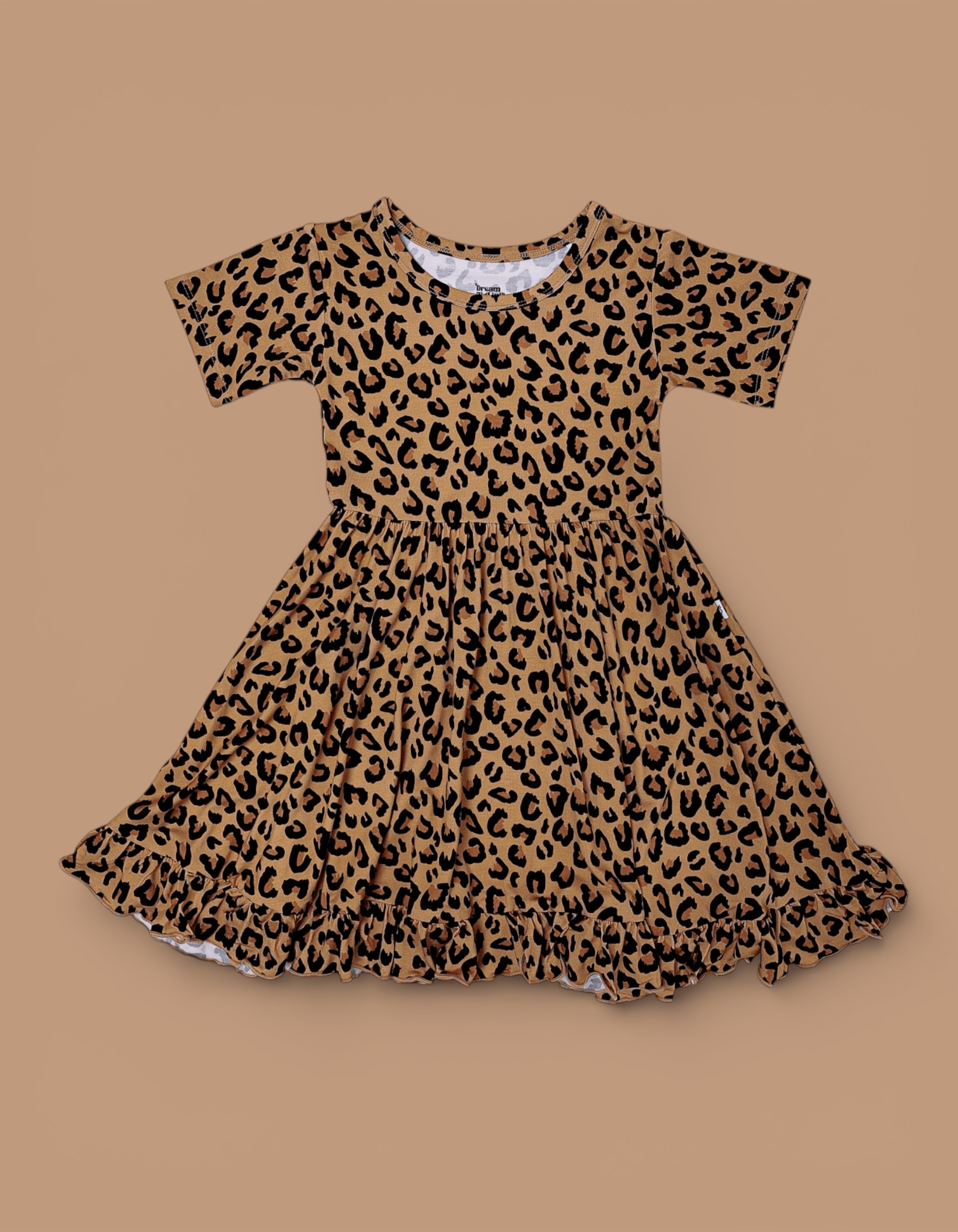 DREAM BIG LITTLE CO Leopard Dream Ruffle Dress For Baby And Toddler ClothingEveretts Place