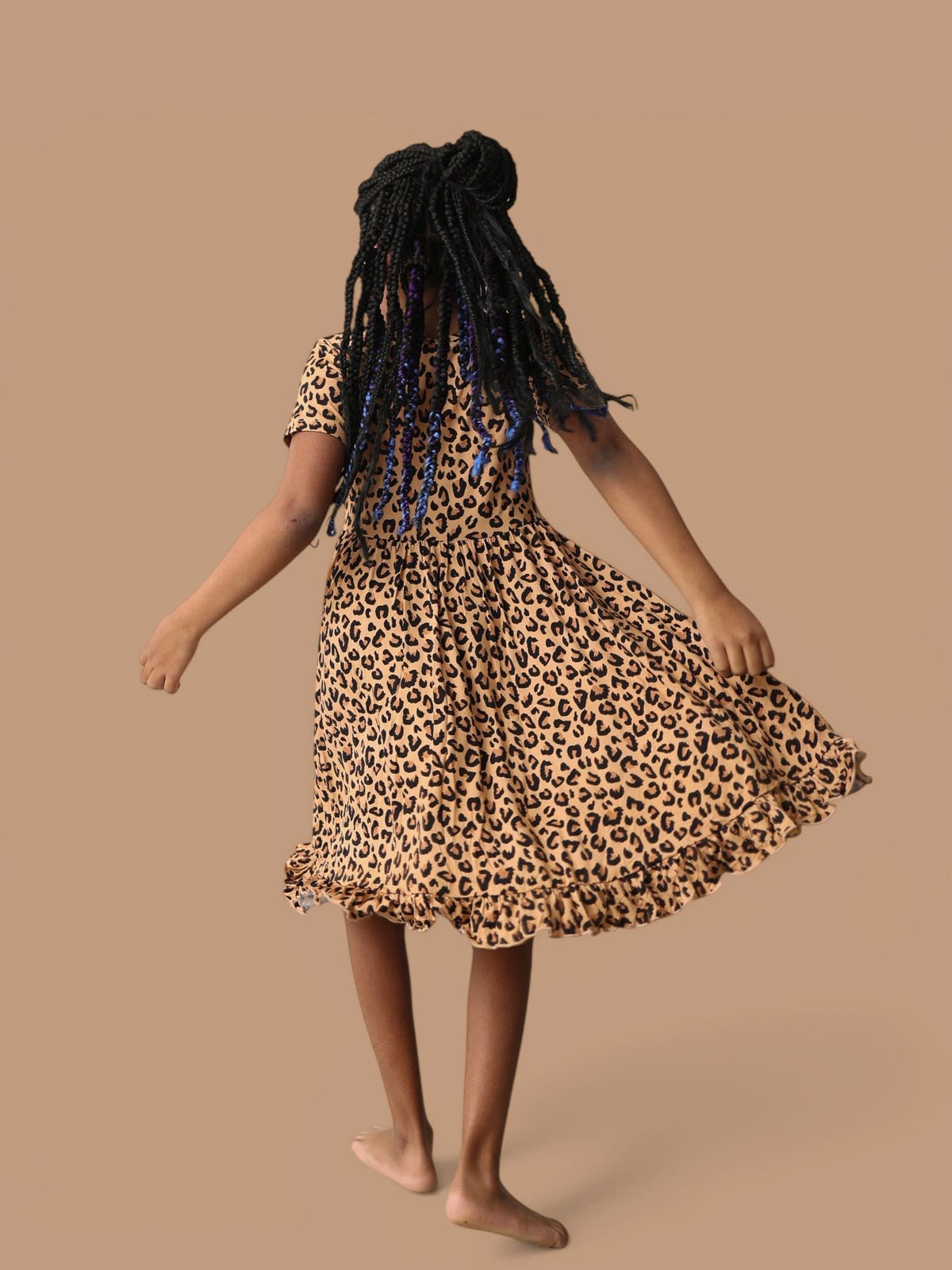 DREAM BIG LITTLE CO Leopard Dream Ruffle Dress For Baby And Toddler ClothingEveretts Place