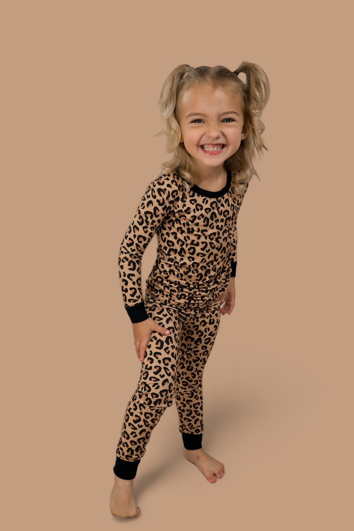 DREAM BIG LITTLE CO Leopard Dream Set Baby Sleepwear For Toddler Soft And StylishEveretts Place