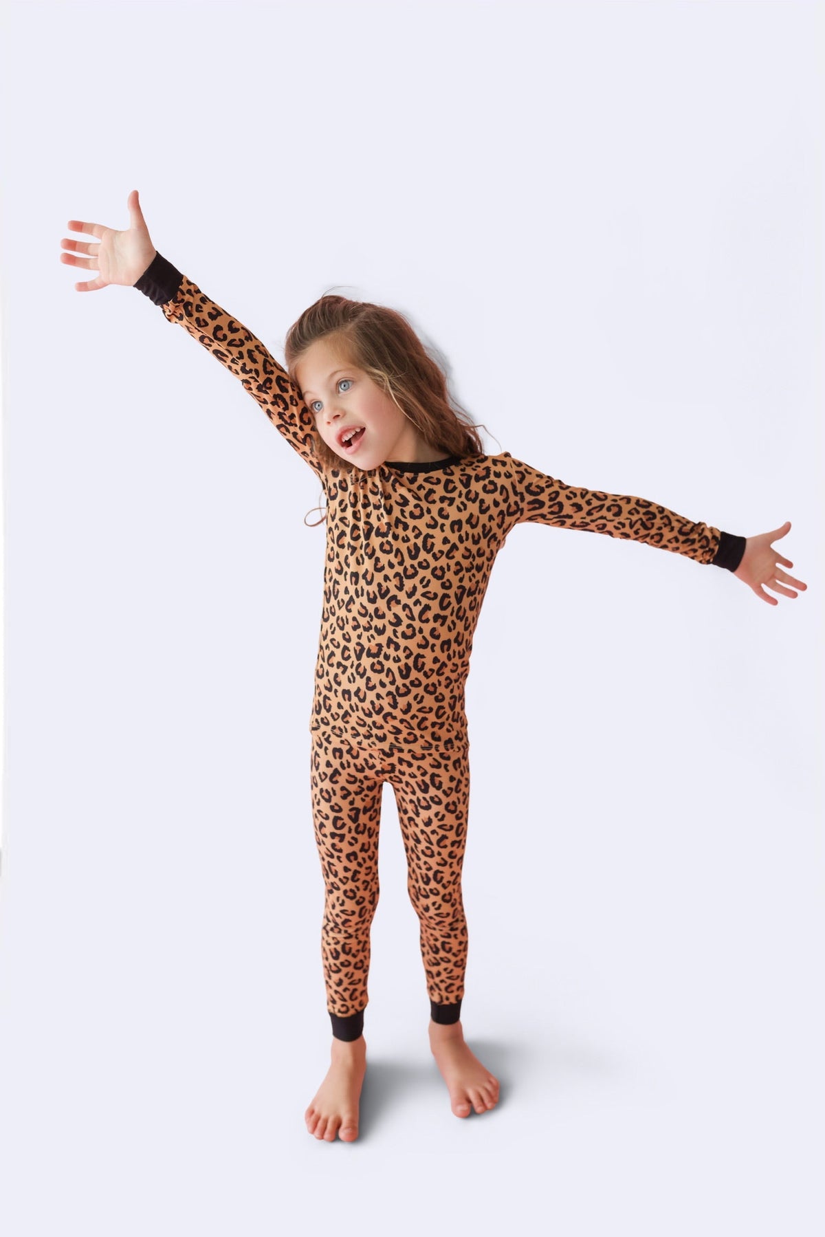 DREAM BIG LITTLE CO Leopard Dream Set Baby Sleepwear For Toddler Soft And StylishEveretts Place