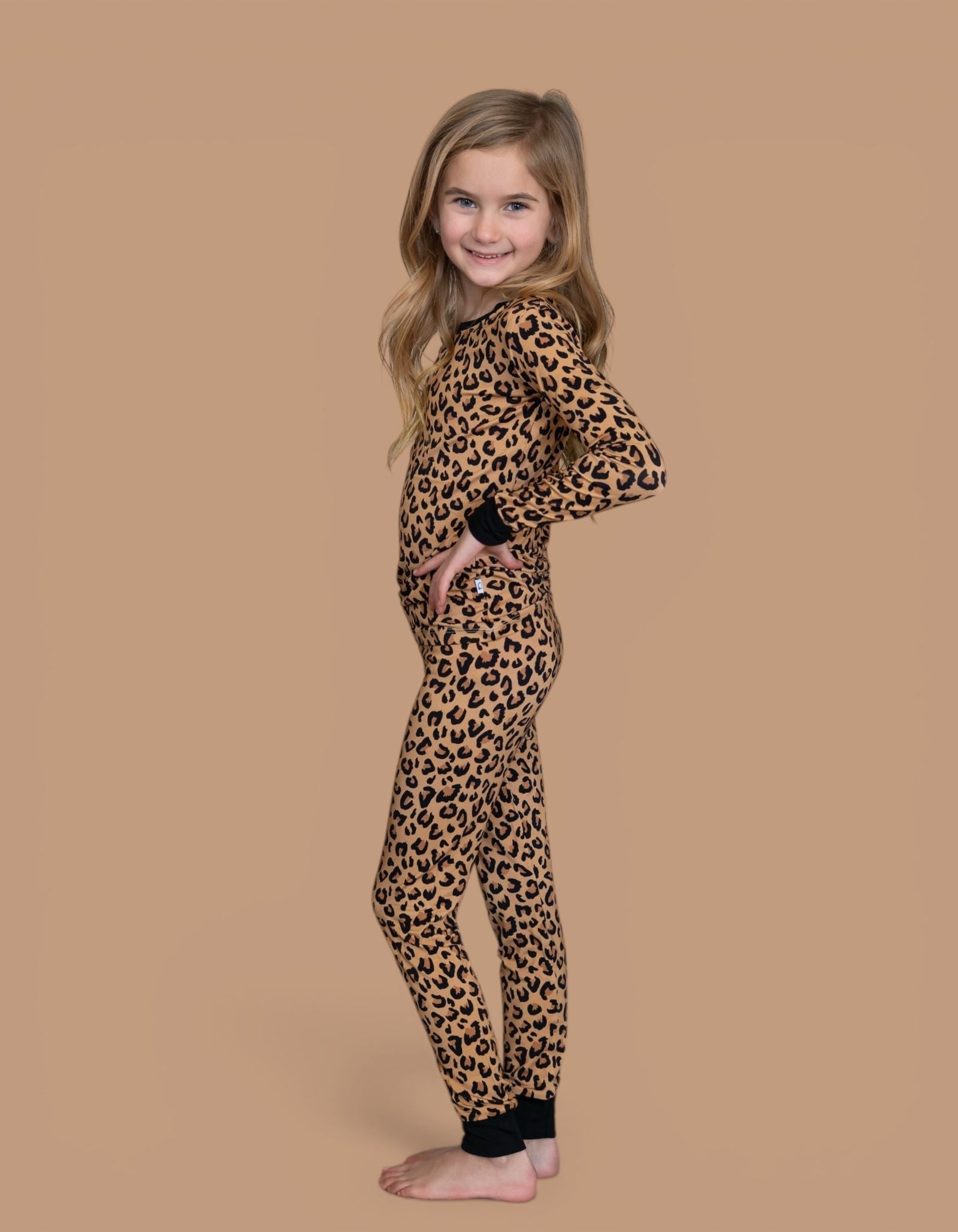 DREAM BIG LITTLE CO Leopard Dream Set Baby Sleepwear For Toddler Soft And StylishEveretts Place