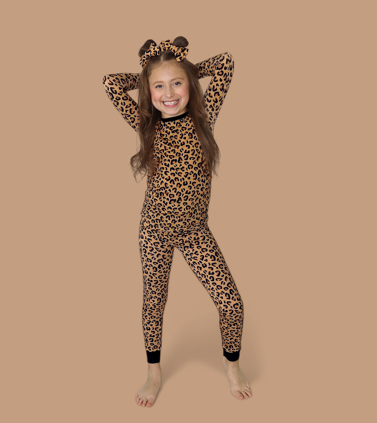 DREAM BIG LITTLE CO Leopard Dream Set Baby Sleepwear For Toddler Soft And StylishEveretts Place