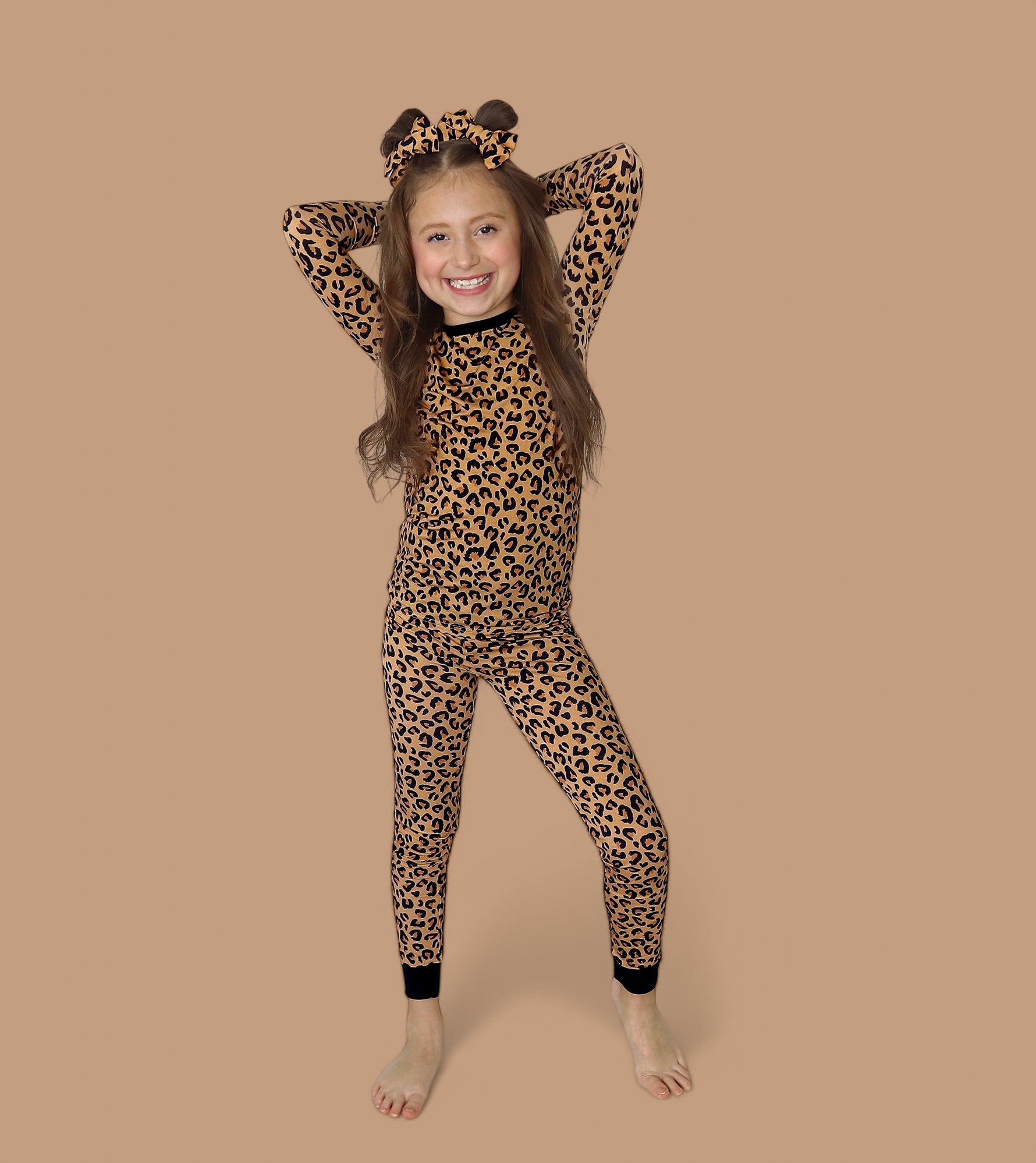 DREAM BIG LITTLE CO Leopard Dream Set Baby Sleepwear For Toddler Soft And StylishEveretts Place