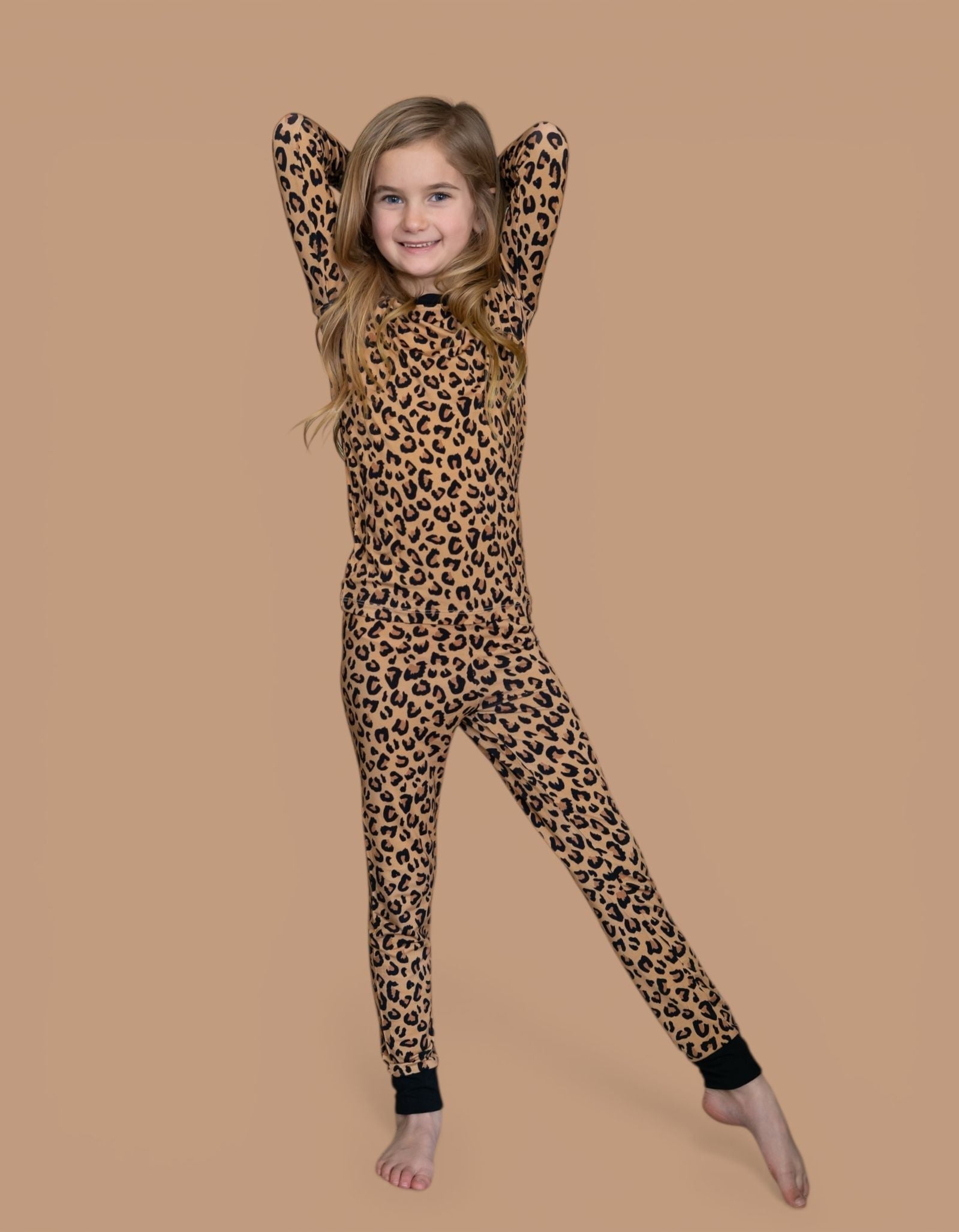 DREAM BIG LITTLE CO Leopard Dream Set Baby Sleepwear For Toddler Soft And StylishEveretts Place