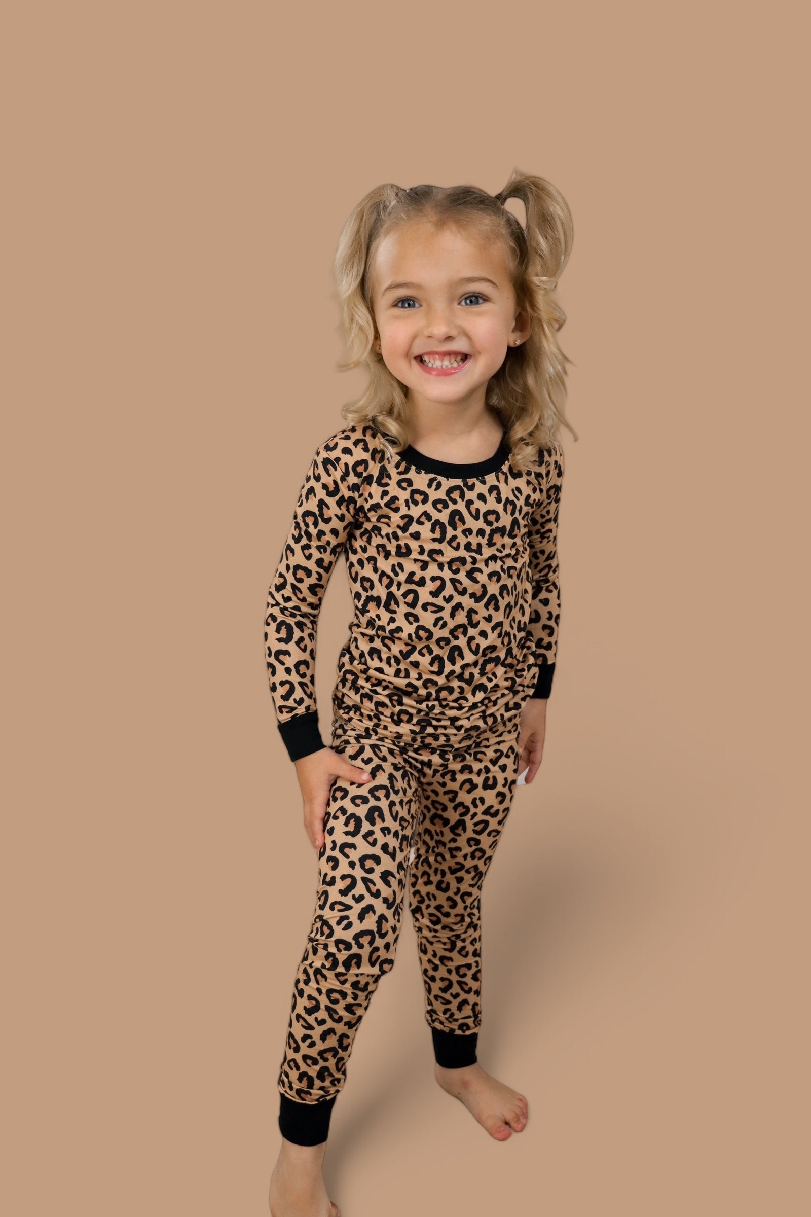 DREAM BIG LITTLE CO Leopard Dream Set Baby Sleepwear For Toddler Soft And StylishEveretts Place