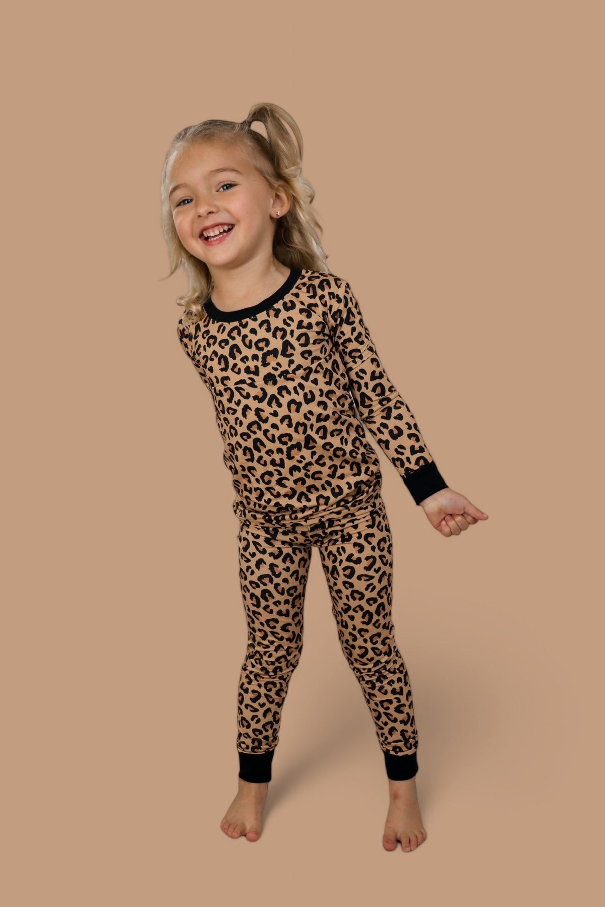 DREAM BIG LITTLE CO Leopard Dream Set Baby Sleepwear For Toddler Soft And StylishEveretts Place