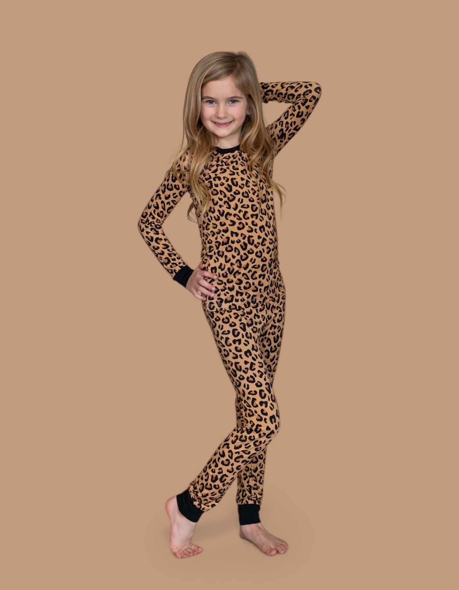 DREAM BIG LITTLE CO Leopard Dream Set Baby Sleepwear For Toddler Soft And StylishEveretts Place