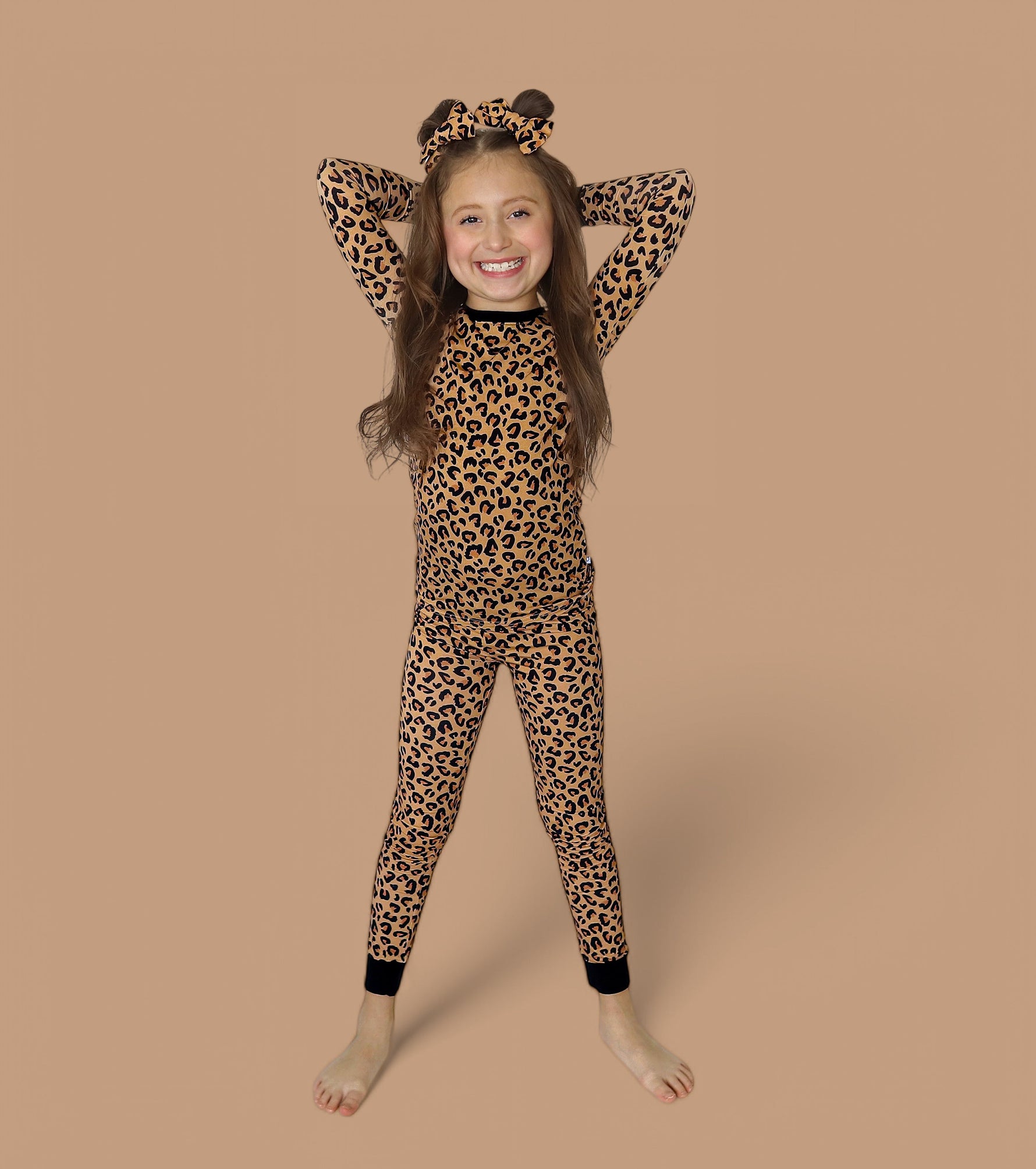 DREAM BIG LITTLE CO Leopard Dream Set Baby Sleepwear For Toddler Soft And StylishEveretts Place