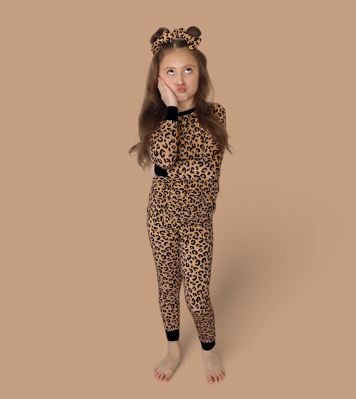 DREAM BIG LITTLE CO Leopard Dream Set Baby Sleepwear For Toddler Soft And StylishEveretts Place