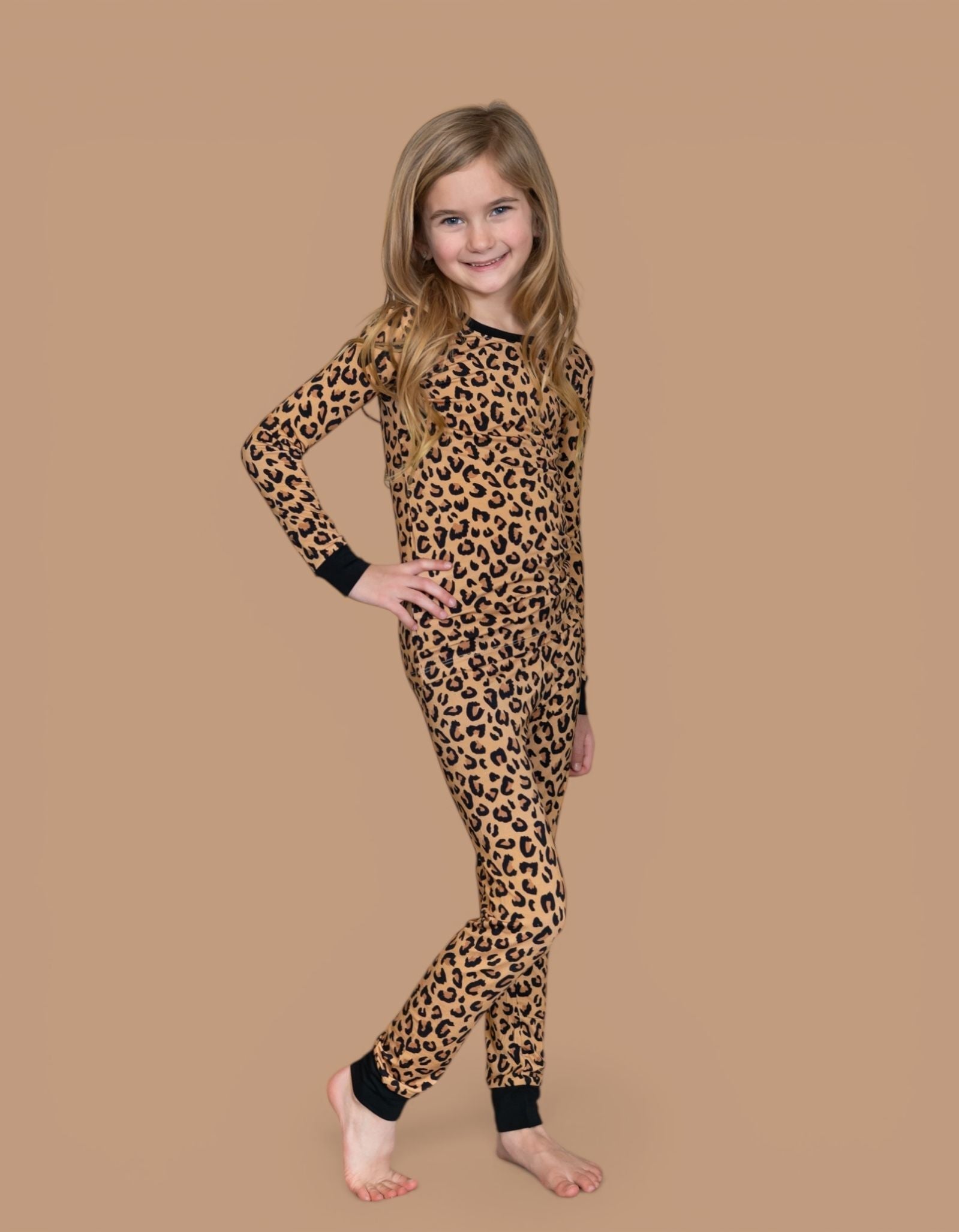 DREAM BIG LITTLE CO Leopard Dream Set Baby Sleepwear For Toddler Soft And StylishEveretts Place