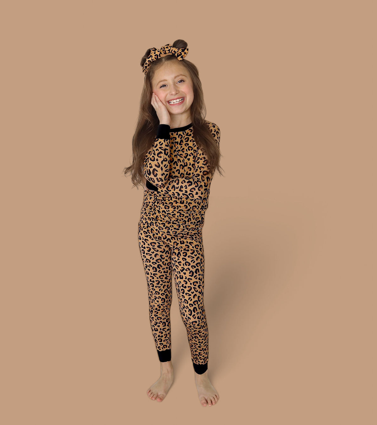 DREAM BIG LITTLE CO Leopard Dream Set Baby Sleepwear For Toddler Soft And StylishEveretts Place