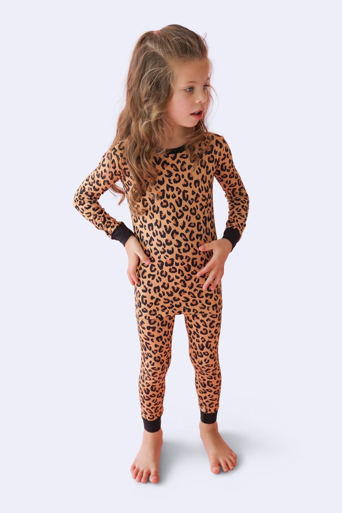 DREAM BIG LITTLE CO Leopard Dream Set Baby Sleepwear For Toddler Soft And StylishEveretts Place
