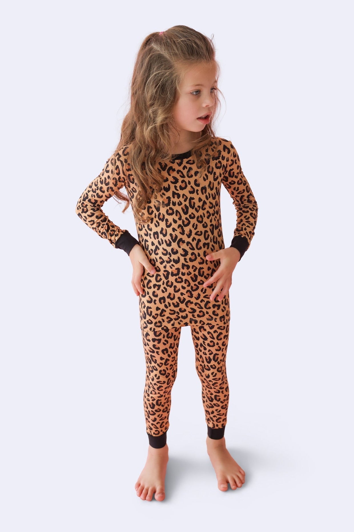 DREAM BIG LITTLE CO Leopard Dream Set Baby Sleepwear For Toddler Soft And StylishEveretts Place