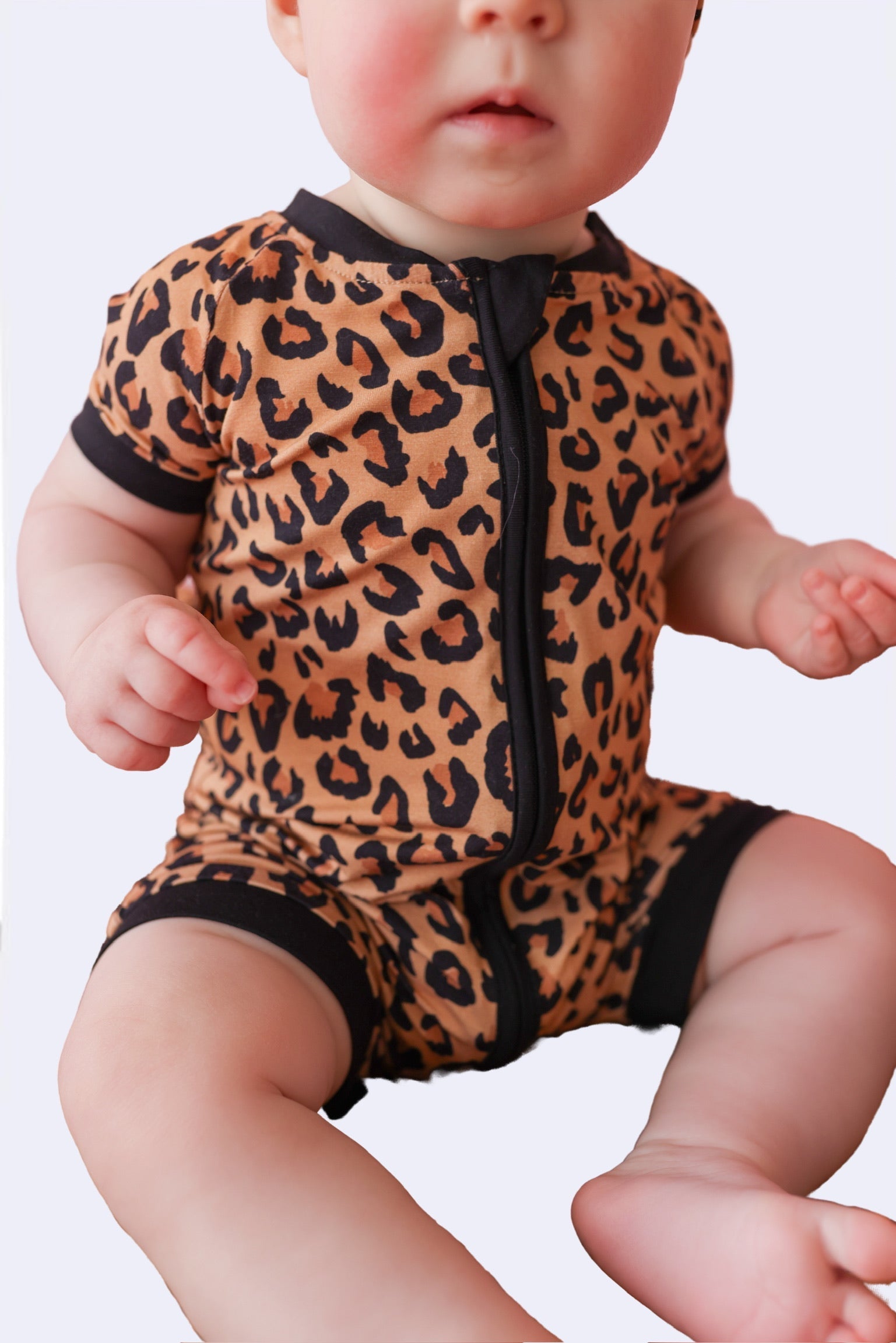 DREAM BIG LITTLE CO Leopard Dream Shortie Baby Romper Born To Be Wild Playtime ReadyEveretts Place