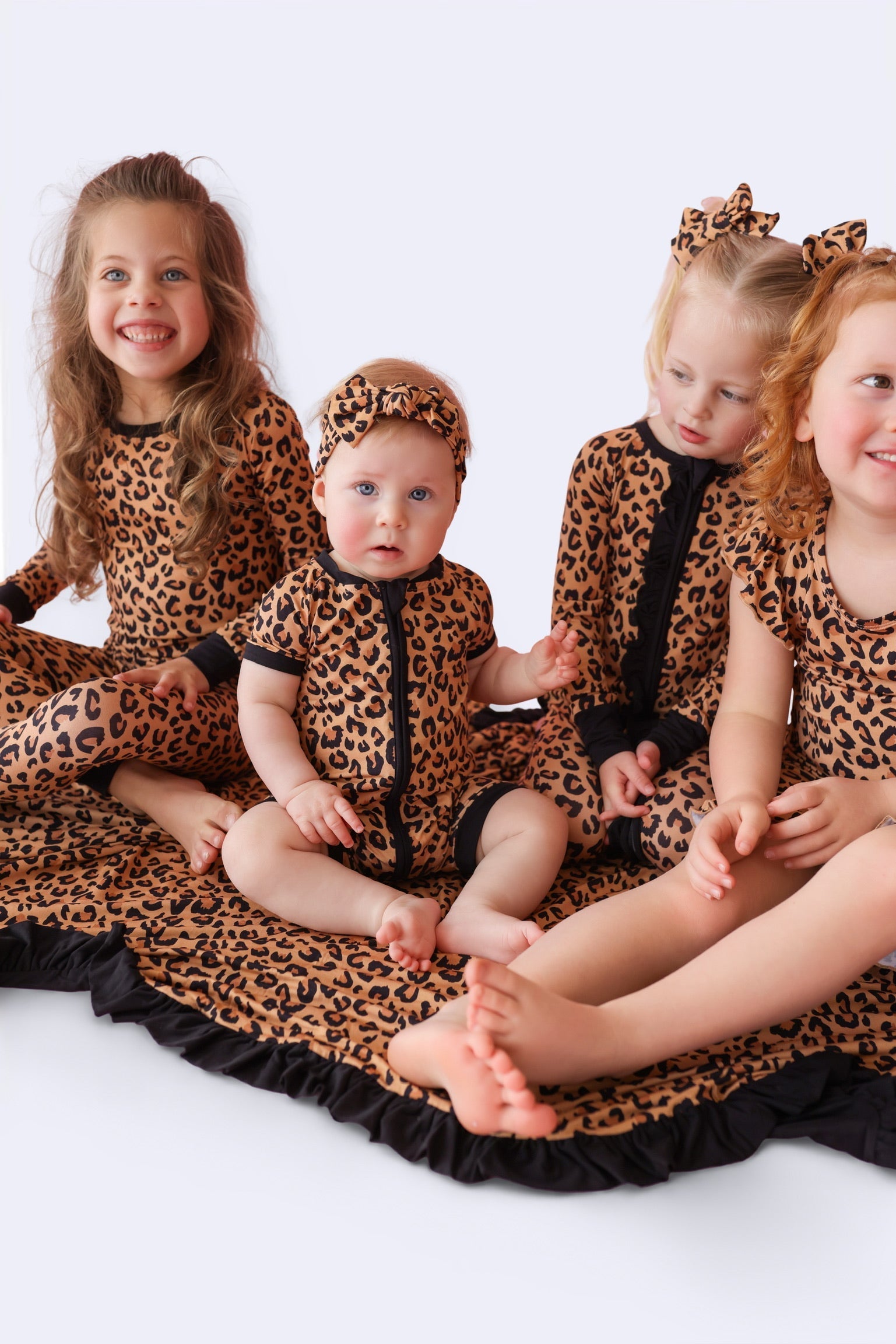 DREAM BIG LITTLE CO Leopard Dream Shortie Baby Romper Born To Be Wild Playtime ReadyEveretts Place