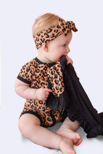 DREAM BIG LITTLE CO Leopard Dream Shortie Baby Romper Born To Be Wild Playtime ReadyEveretts Place