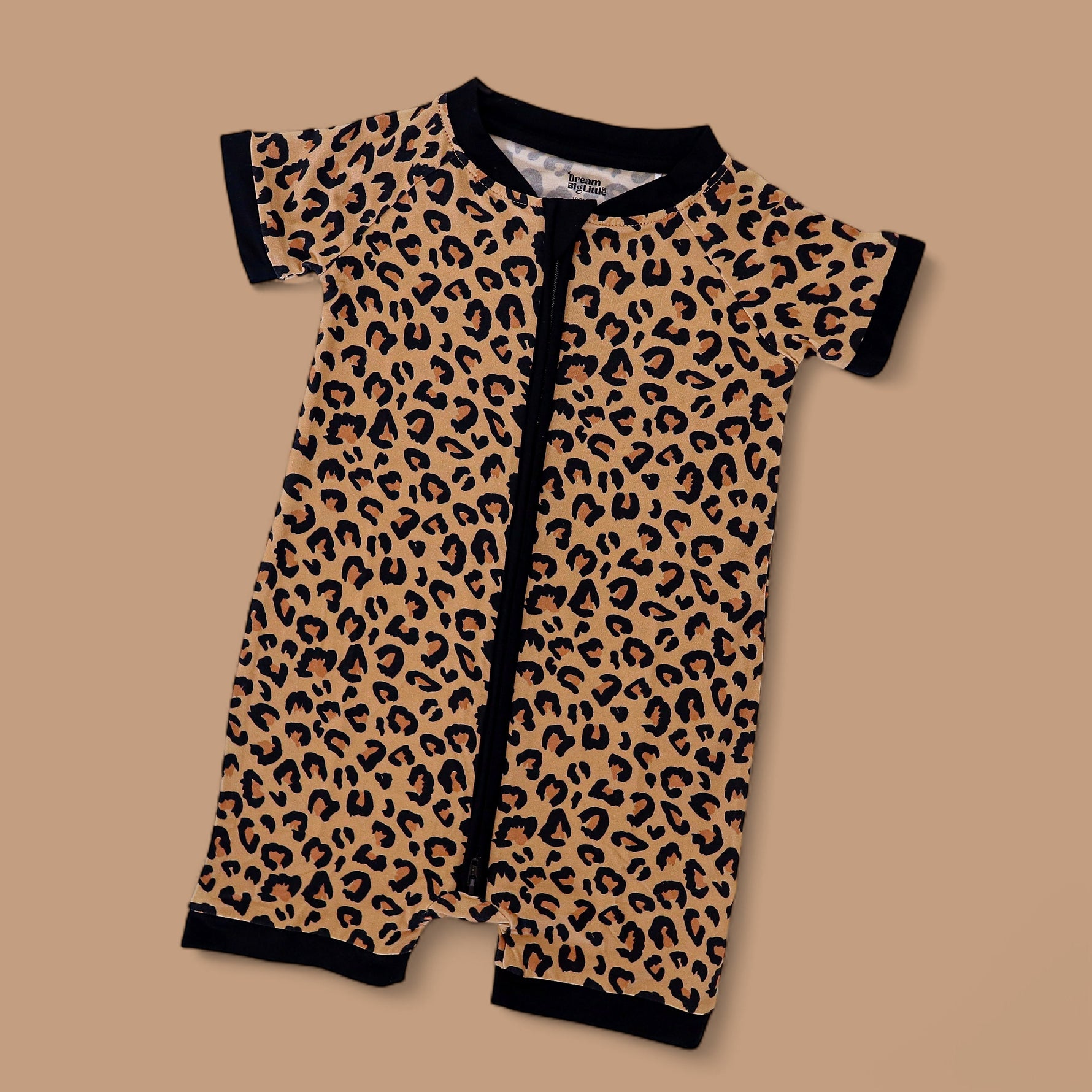 DREAM BIG LITTLE CO Leopard Dream Shortie Baby Romper Born To Be Wild Playtime ReadyEveretts Place