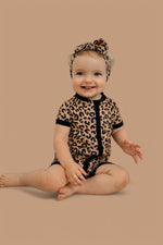 DREAM BIG LITTLE CO Leopard Dream Shortie Baby Romper Born To Be Wild Playtime ReadyEveretts Place