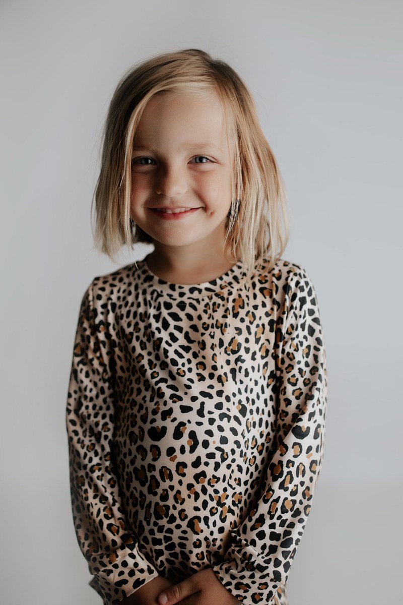 Three Little Tots Leopard Jammies - 