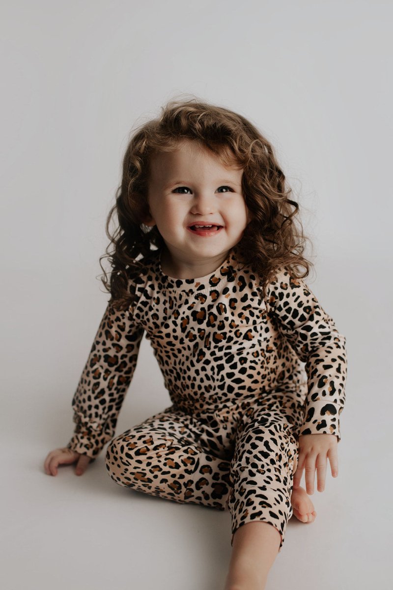 Three Little Tots Leopard Jammies - 