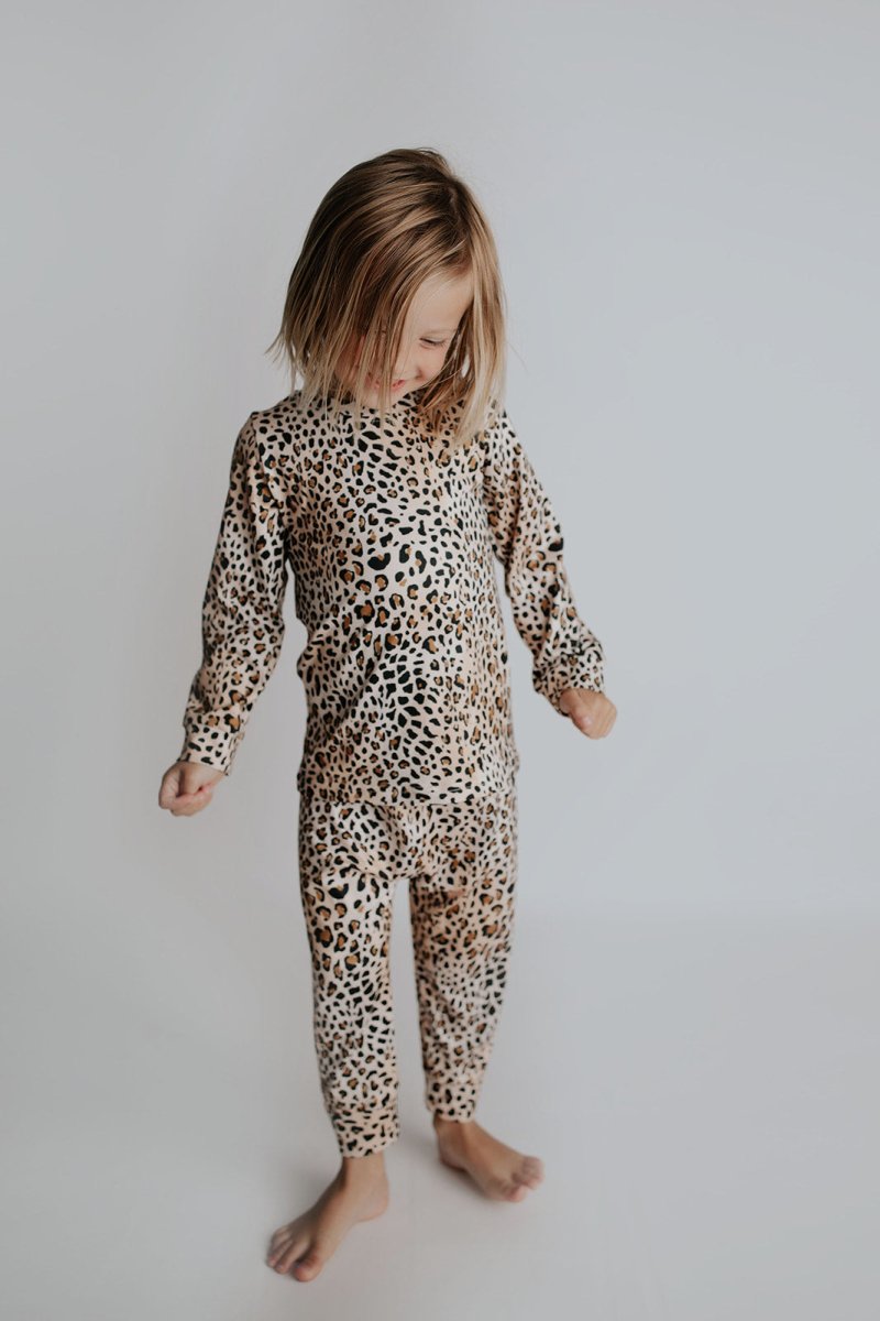 Three Little Tots Leopard Jammies - 