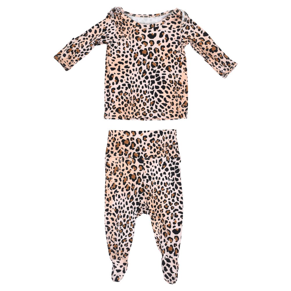 Three Little Tots Leopard Jammies - 
