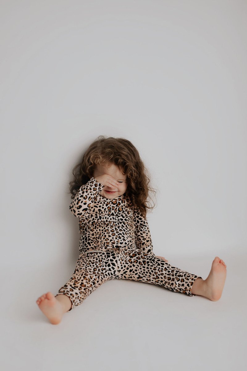 Three Little Tots Leopard Jammies - 