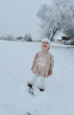 Little Joy Co. Let It Snow Sweatshirt Romper - more colors - 
