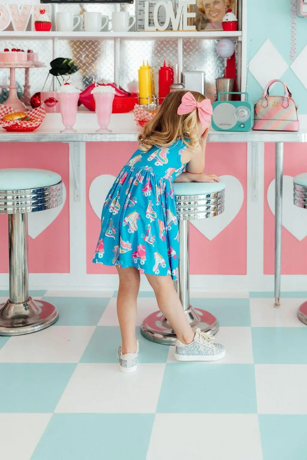 Mila & Rose ® Let the Good Times Roll Tank Twirl Dress - 