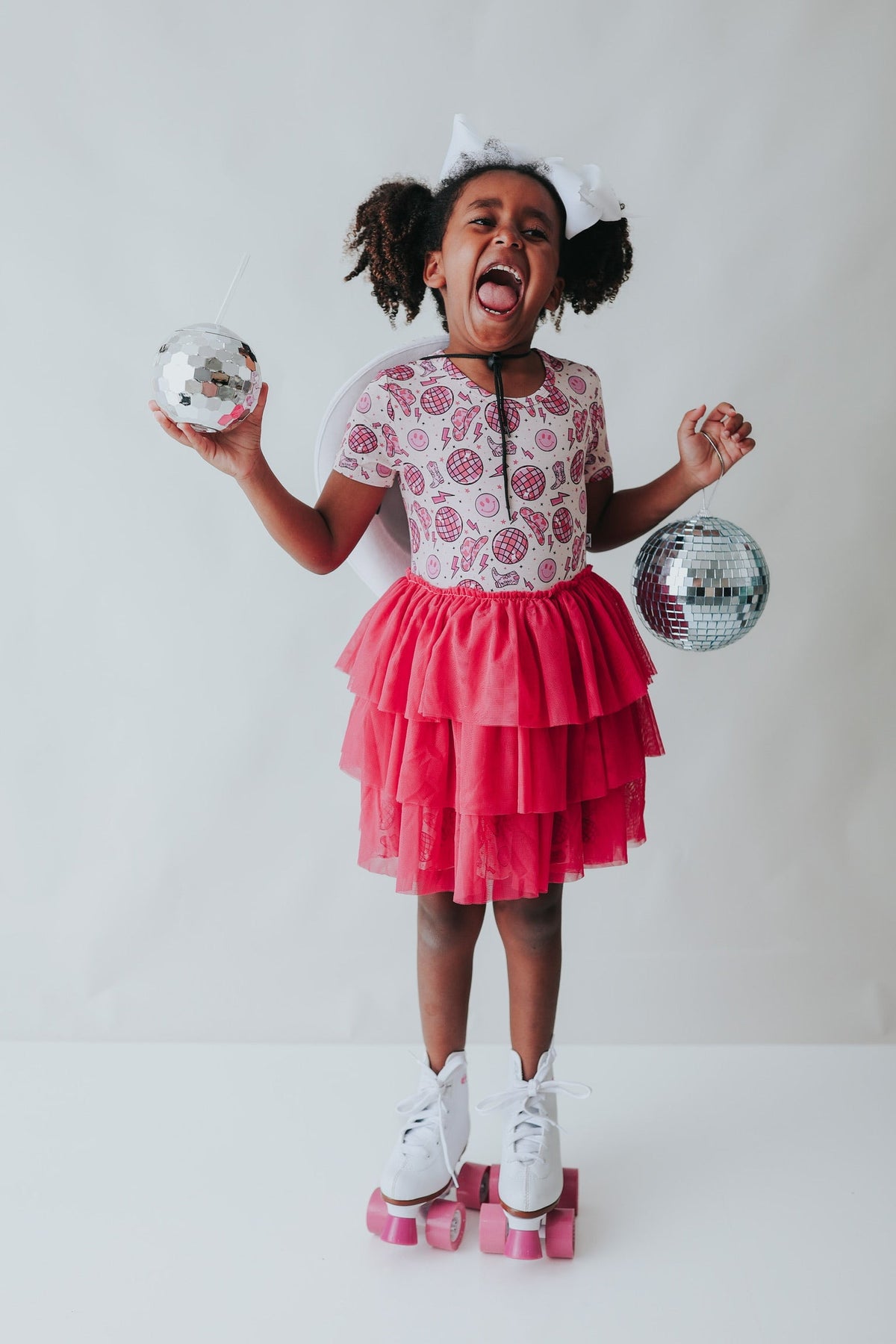 DREAM BIG LITTLE CO LET'S GO GIRLZzz DREAM SHORT SLEEVE TUTU DRESSEveretts Place