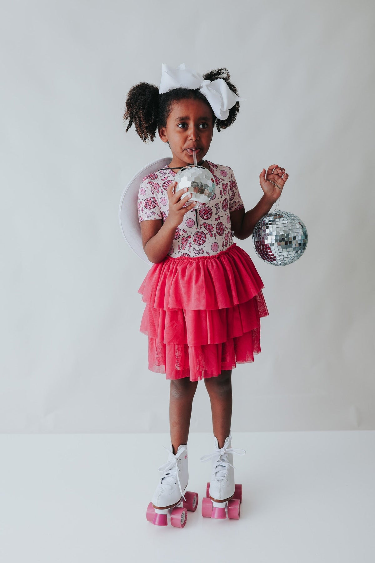 DREAM BIG LITTLE CO LET'S GO GIRLZzz DREAM SHORT SLEEVE TUTU DRESSEveretts Place