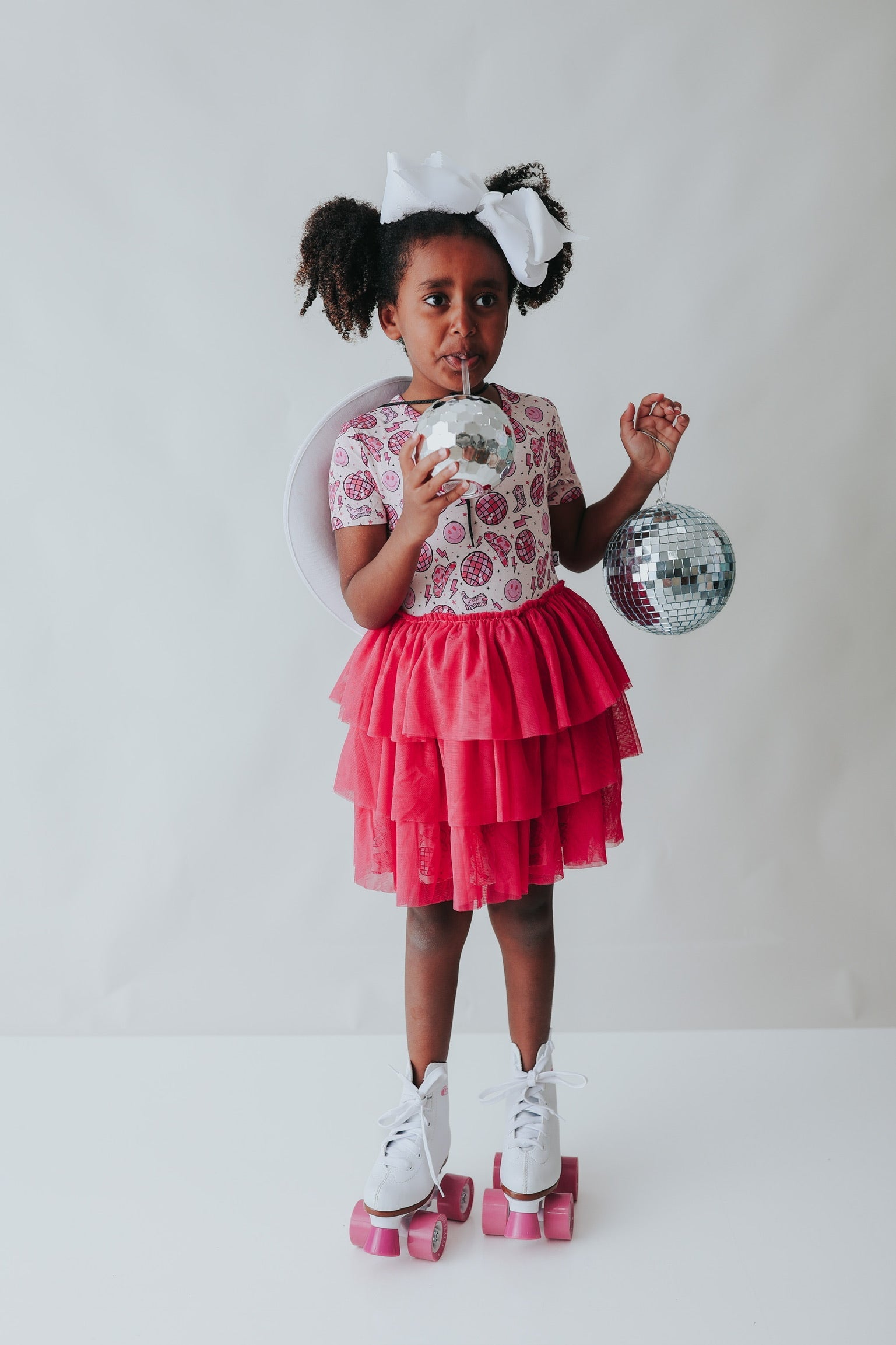 DREAM BIG LITTLE CO LET'S GO GIRLZzz DREAM SHORT SLEEVE TUTU DRESSEveretts Place
