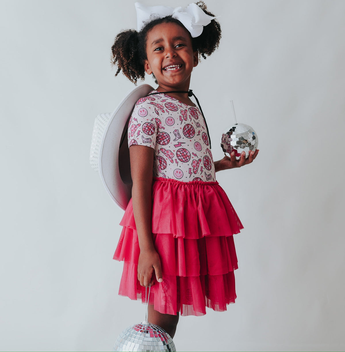 DREAM BIG LITTLE CO LET'S GO GIRLZzz DREAM SHORT SLEEVE TUTU DRESSEveretts Place