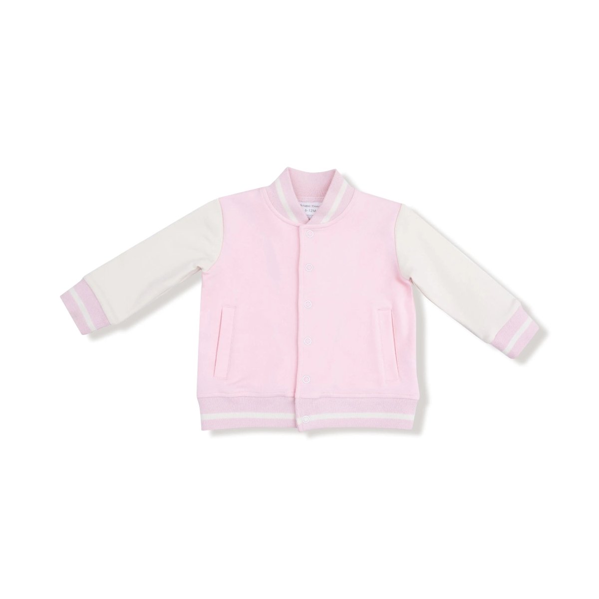 Angel Dear Letterman Jacket with Chenille Megaphone Patch for Kids - Everetts Place Boutique - 
