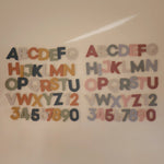 Mushie Letters and Numbers Bath Play Set Educational Foam Toys for Bathtime Fun - Everetts Place Boutique - 