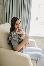 Mebie Baby Liberty FLoral Muslin Burp ClothEveretts Place
