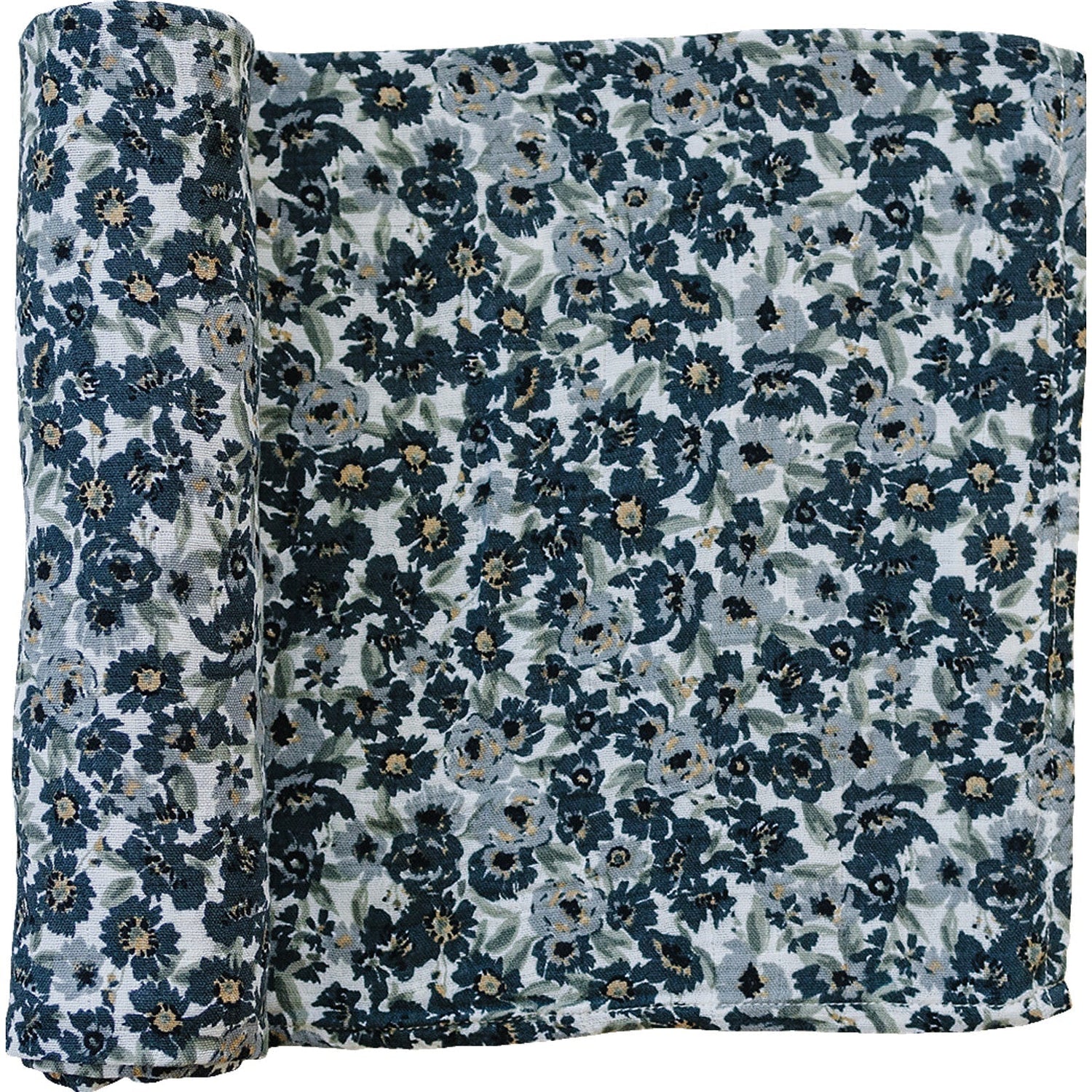 Mebie Baby Liberty Floral Muslin Swaddle Blanket - 