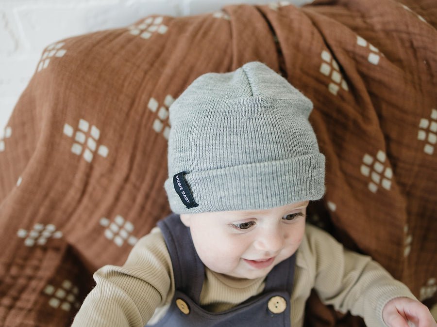 Mebie Baby Light Grey Mebie Baby Beanie - 