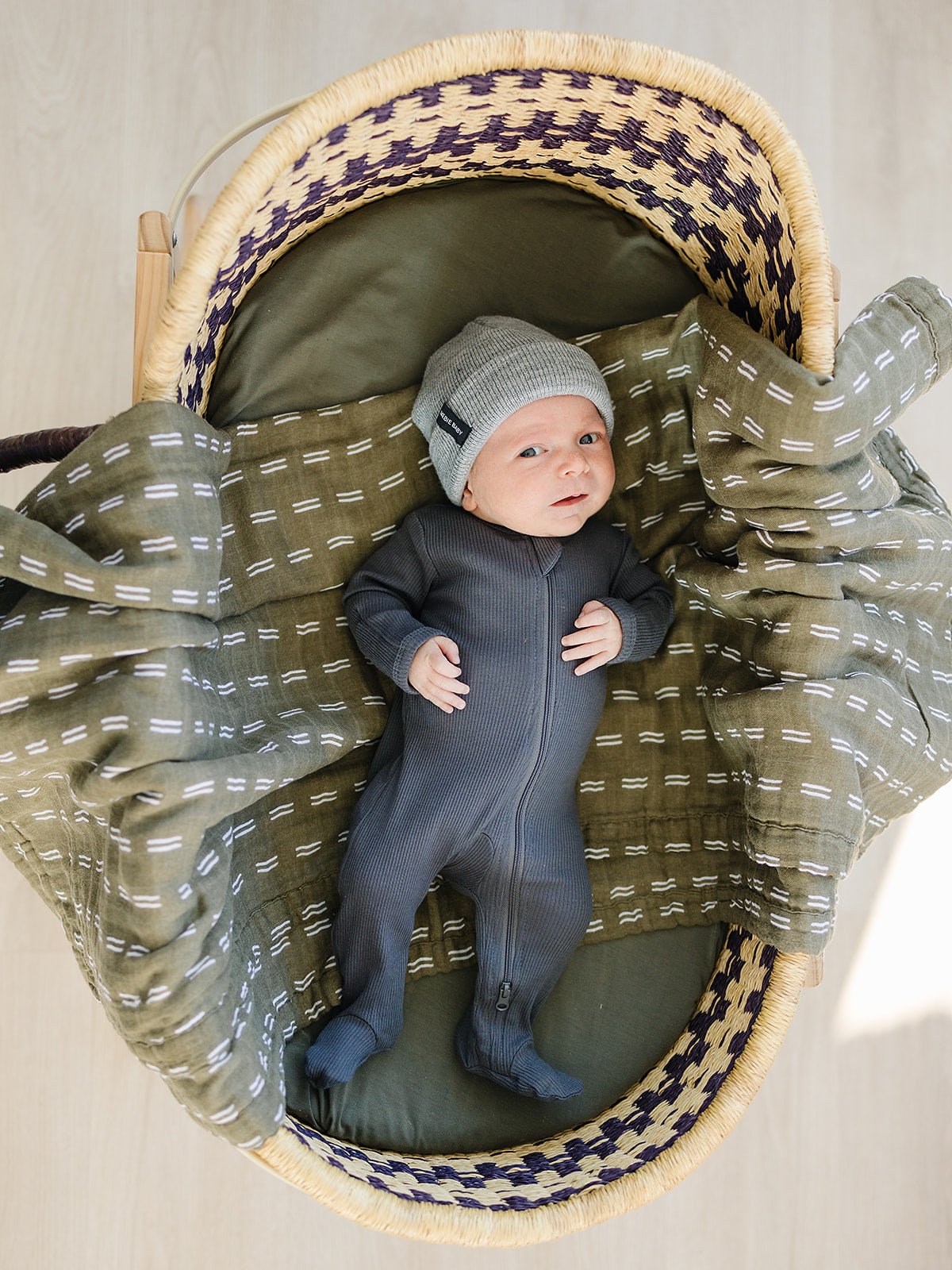 Mebie Baby Light Grey Mebie Baby Beanie - 