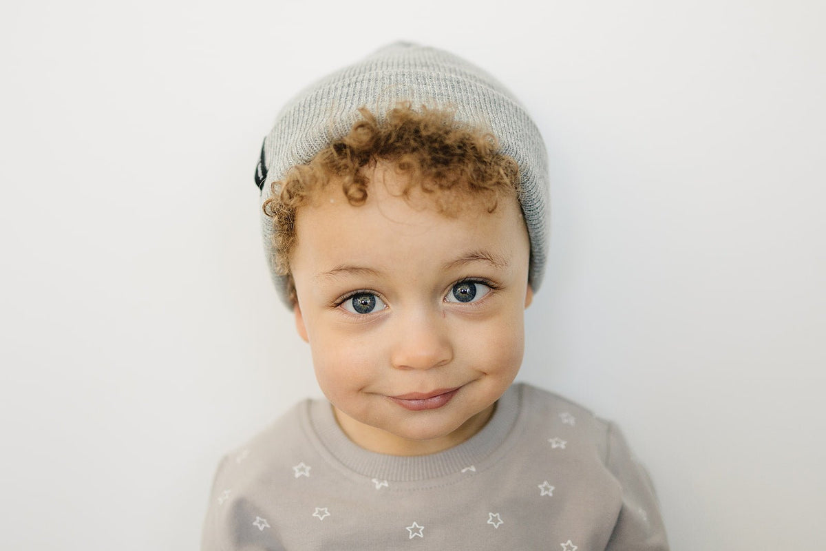 Mebie Baby Light Grey Mebie Baby Beanie - 