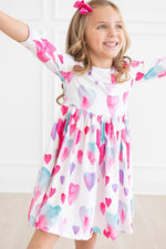 Mila & Rose ® Light Hearted 3/4 Sleeve Pocket Twirl Dress - 