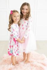 Mila & Rose ® Light Hearted 3/4 Sleeve Pocket Twirl Dress - 