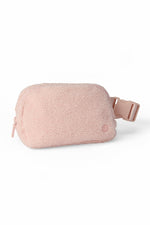 Mila & Rose ® Light Pink Fleece Belt Bag - 