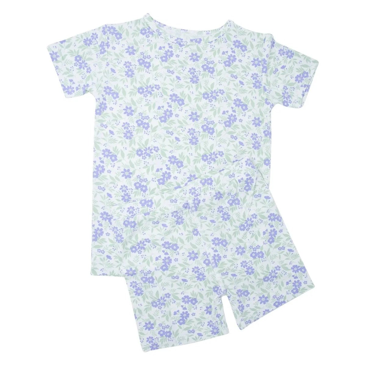 Sweet Bamboo Lightweight Silky Summer Pajamas Set for Comfortable Kids Sleep - 