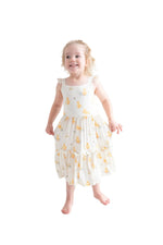 First Waddle Sundress for Baby & Toddler | Soft Breathable Summer Dress for First Steps by Rayn’s Tiny Stitches